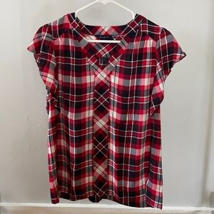 Tommy Hilfiger Plaid Blouse